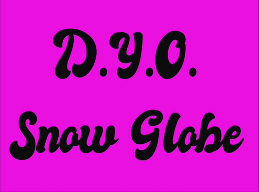 Design Your Own Snow Globe Tumbler